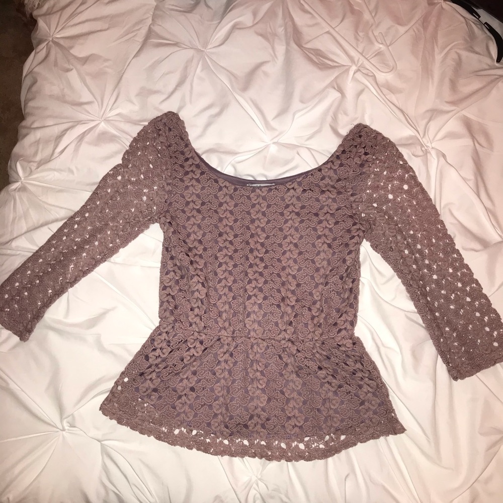 Long sleeve blouse